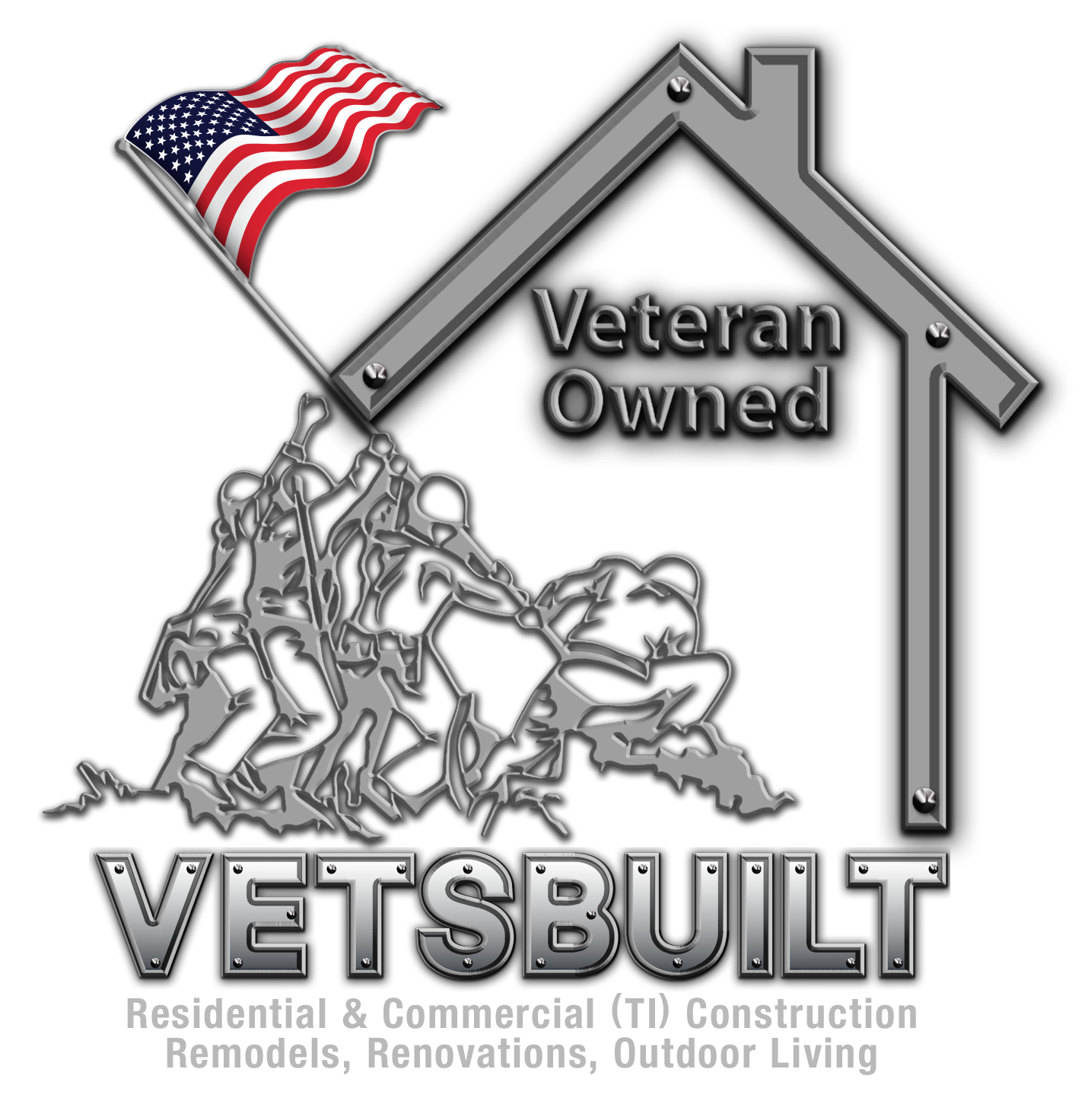 VETSBUILT CONTRACTING logo